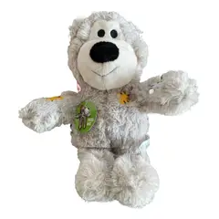 KONG - Juguete Para Perro Peluche Wild Knots Squeak Talla M/ L - Gris - M/L