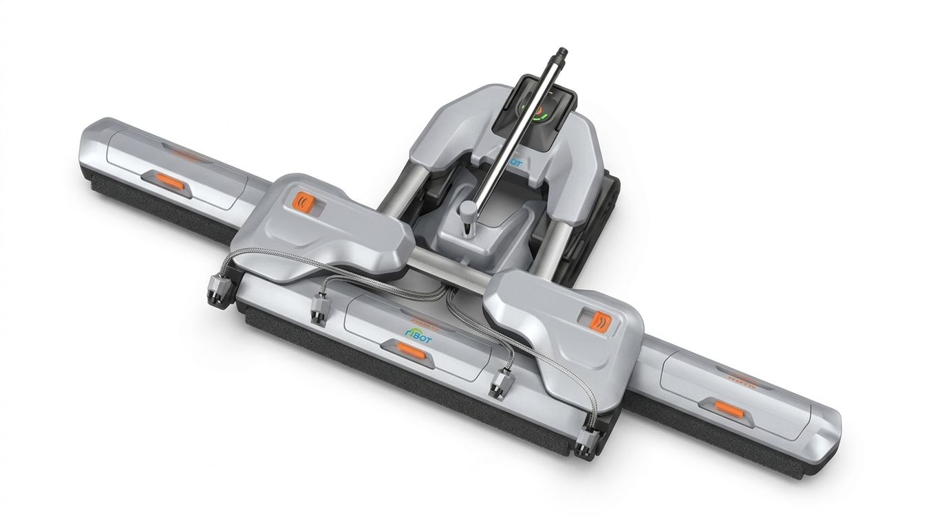 Robot semiautonomo de limpieza de paneles solares IFBOT M20