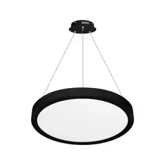 LED STUDIO - PLAFÓN COLGANTE O SOBREPUESTO SLIM 30W LUZ NEUTRA IP20 Ø40x4CM
