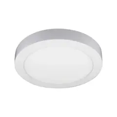 LED STUDIO - PLAFÓN SOBREPUESTO REDONDO 18W LUZ CÁLIDA A FRÍA Ø23x2.5CM