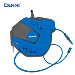 DANMI - Manguera Carrete Retráctil Soporte Extensible 20m