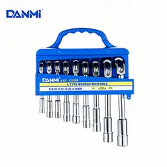 DANMI - Juego Llaves Pipa Tipo L 9 Piezas