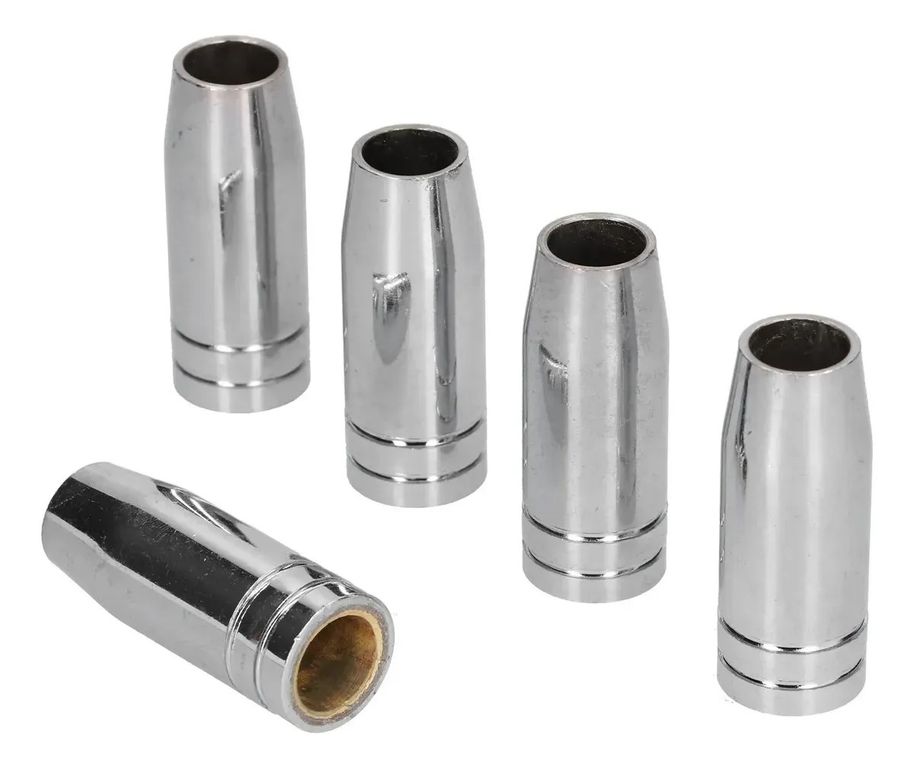 5 Unidades Tobera Conica Tipo Para Binzel 15ak Mig Mag