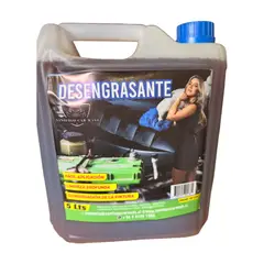 GENERICO - Santiago car wash, desengrasante concentrado de color burdeo, no toxico
