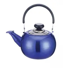 DORAL - Tetera 0.8 litros acero azul mimbral