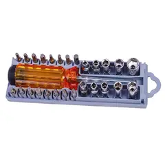 GENERICO - Set Destornillador y Dados 28 pcs en 1 CQ-220