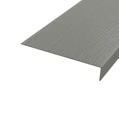 GENERICO - Grada para Escalera Neo PVC 300X50mm Gris 120cm