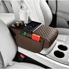 GENERICO - Portavasos De Consola Apoya Brazos Organizador Para Automóvil Universal Café