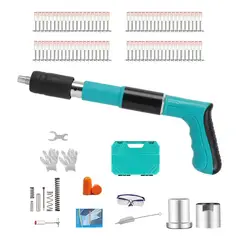 GENERICO - Pistola De Clavos Descarga Automatica Ajustable Y De Acero