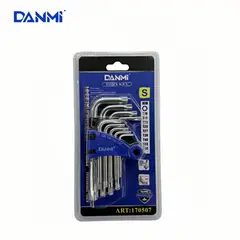 DANMI - Juego Llaves Torx 9 Piezas . S . Uso Profesional