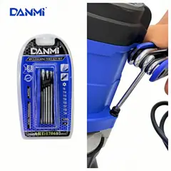 DANMI - Juego De Llaves Hexagonales Y Torx Plegables De 8 Piezas