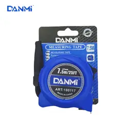 DANMI - Cinta Métrica Telescópica Profesional De 7.5 M X 25 Mm