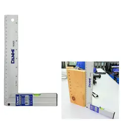 DANMI - Escuadra Carpintero Esquina 250mm Aleación De Aluminio