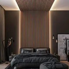 DOER - Wall Panel WPC Decorativo Roble Tostado, 240x16, 22mm, Caja 10 Unids.