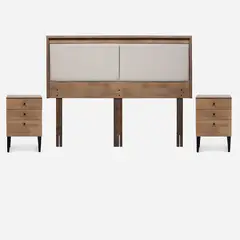 ROSEN - Set de Muebles Paul King Madera Latte