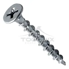 KAMASA - Caja Tornillo Vulcanita 6x1-58 Crs Zincado 1kg530pcs