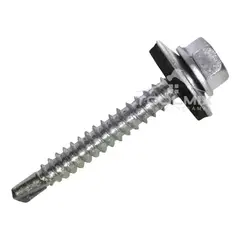 KAMASA - Caja Tornillo Autoperforante C/golilla 12x1-5/8 PuLG 150 Und