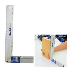 DANMI - Escuadra Carpintero Esquina 300mm Aleación De Aluminio