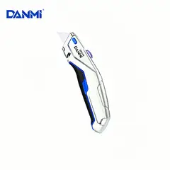 DANMI - Cuchillo De Corte Plegable De Metal De Acero Inoxidable