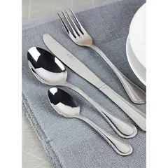 MAGEFESA - Juego De Cubiertos Cuchilleria 24 Piezas Acero Inox
