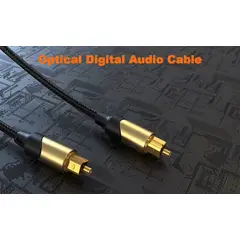 GENERICO - Cable De Sonido Óptico Toslink 3 metros Hi-fi