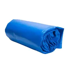 GENERICO - Lona Reforzada de Polietileno Polytarp de Gran Tamaño 6x8 Metros Color Azul