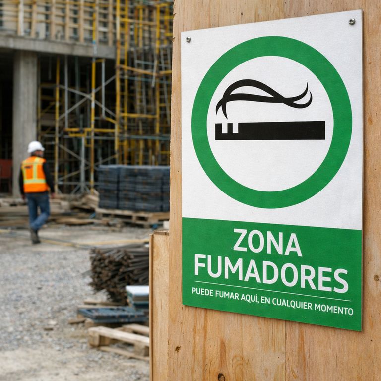 AVISO ALUMINO 20X30 CMS ZONA FUMADORES