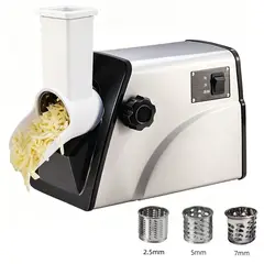 VIDA BUENAS - Rallador Queso Rallador Giratorio Rallador De Queso 300w