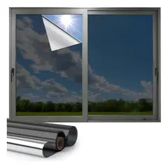 ATURE - Lamina Espejada Film Privacidad Vidrio Ventana 100cm 10m