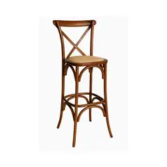 HABITA2 CHILE - Taburete Crossback de Madera 66 cm