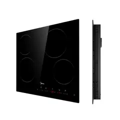 MIDEA - Encimera Vitrocerámica de 4 Platos