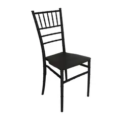 ESCANDINAVIA - Silla Plástico Apilable Deco Svenna Negra