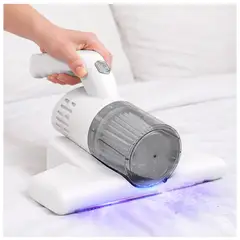 IRM - Aspirador de Colchón con luz UV antiacaros De Mano Recargable Portatil USB-C