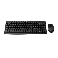 XTECH - XTK-311S Kit Teclado y Mouse Inalámbrico 2.4GHz USB-A, 1600 DPI, Español, Negro