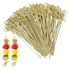 ATURE - Brocheta Pincho Bambu 9cm 1000 Unidades Marrón Claro Bambú