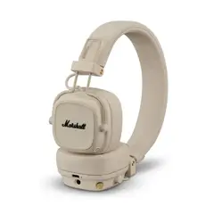 MARSHALL - Audifono inalámbricos Bluetooth Major V On-Ear crema