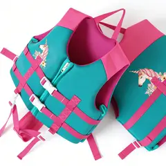 ATURE - Flotador Chaleco Salvavida Niño Para Baño O Natación Rosa XL