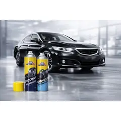 MOTORLIFE - Pack Silicona Automotriz 450cc + Renovador de Neumáticos 650cc