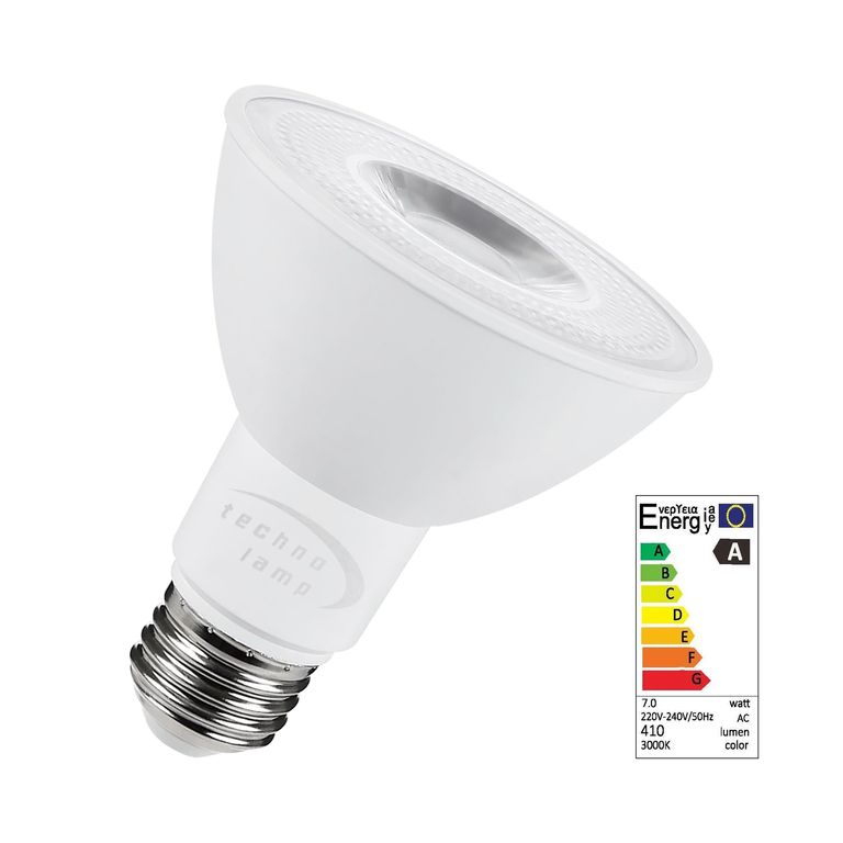 Ampolleta Led Par20 6,5w 3000k 40° 450lm