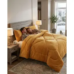 GENERICO - Cobertor Invierno 250x270cm Plush y Chiporro King Super King