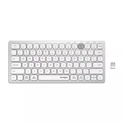 KENSINGTON - Teclado Inalámbrico Compacto K75504ES Blanco