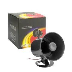 GENERICO - Sirena 1Tono 12 Volt 20 W Autos Alarmas Casa Comunitarias