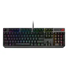 ASUS - Teclado Mecánico Optico ROG Strix Scope RX, ROG RX Red