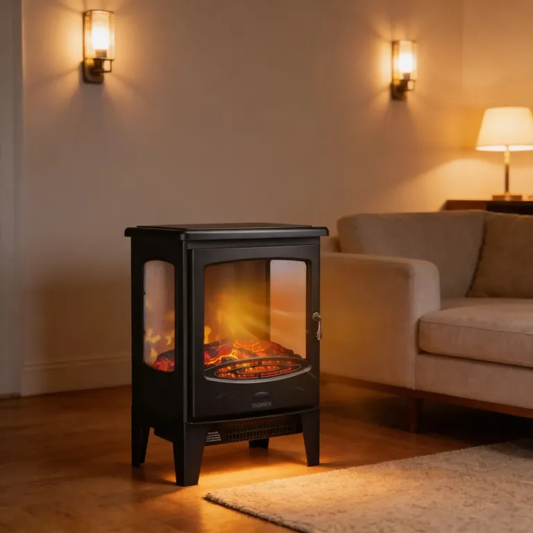 Chimenea Electrica Thor Fireplace 3d Calefaccion Diseño Deco