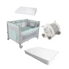 INFANTI - Cuna Colchón Playard Always Together Protector Manta Oveja
