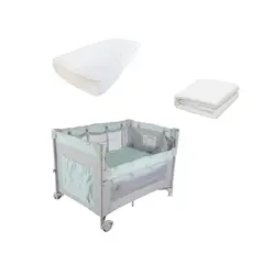 INFANTI - Cuna más Colchón-Protector Playard Always Together Marengo