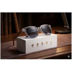 GENERICO - Gafas Inteligentes Bluetooth Audio Integrado Micrófono HD Control Táctil Lentes UV Diseño Premium
