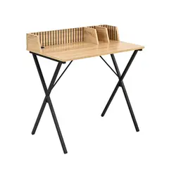 RELAN - Escritorio Desk Var 2 con Organizador Estilo Industrial