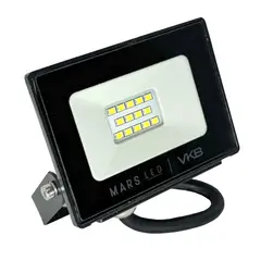 VKB - Foco Proyector 20w Reflector Metal Led IP65 Negro -