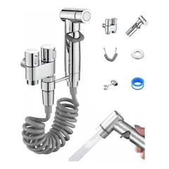 VIDA BUENAS - Ducha Bidet Arabe Acero Inoxidable Baño Wc Plateado Inodoro
